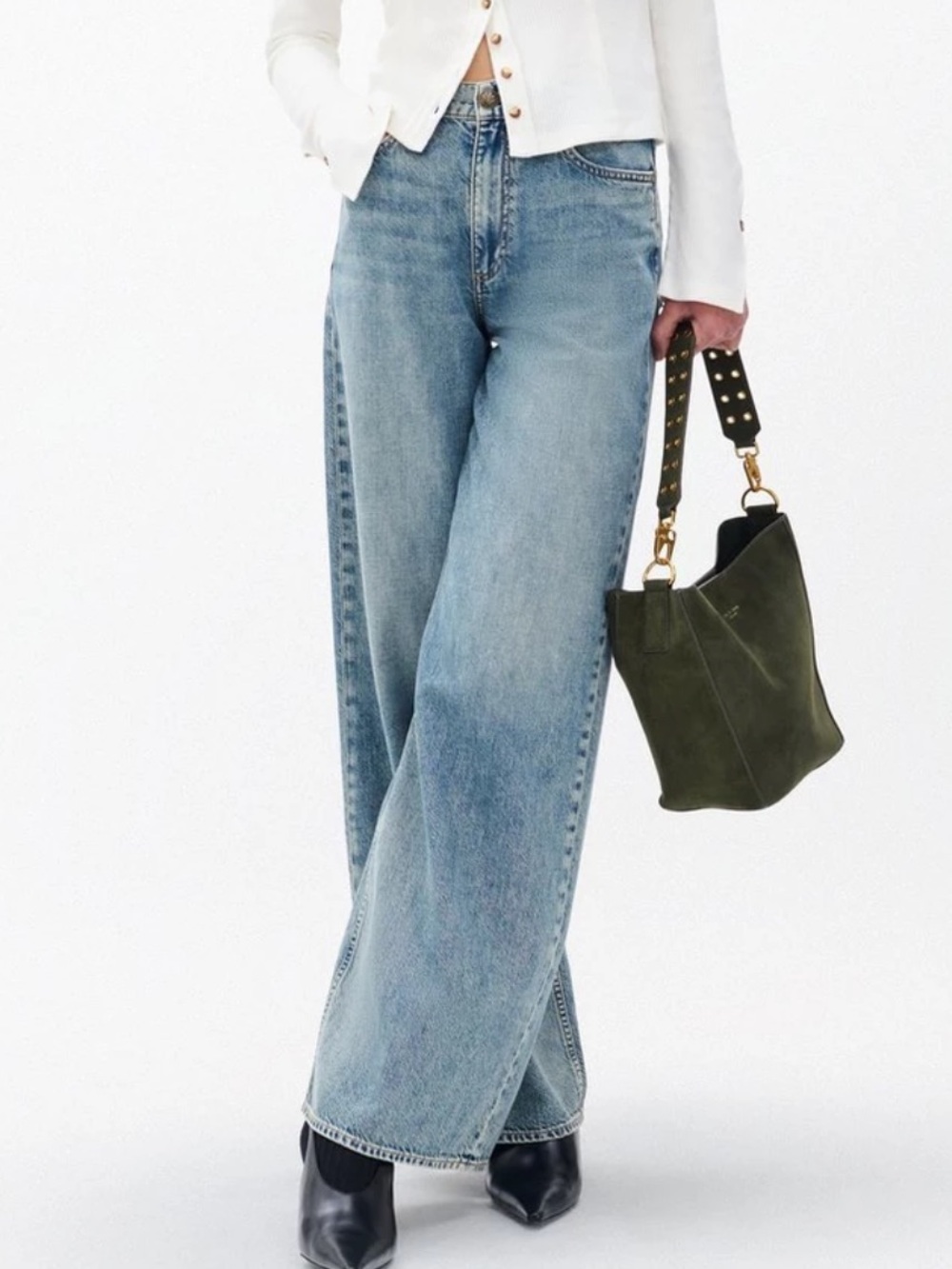 Rag & Bone Sofie Wide-Leg Jeans